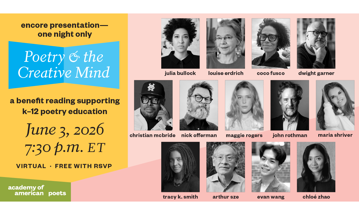 Poetry & the Creative Mind 2026 Encore background image