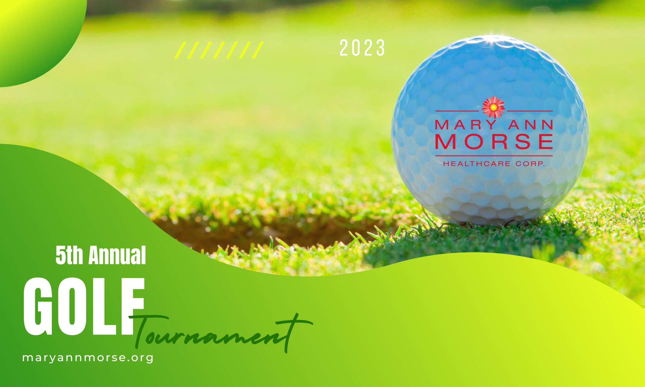 Mary Ann Morse Healthcare Corp. 5th Annual Golf Tournament background image