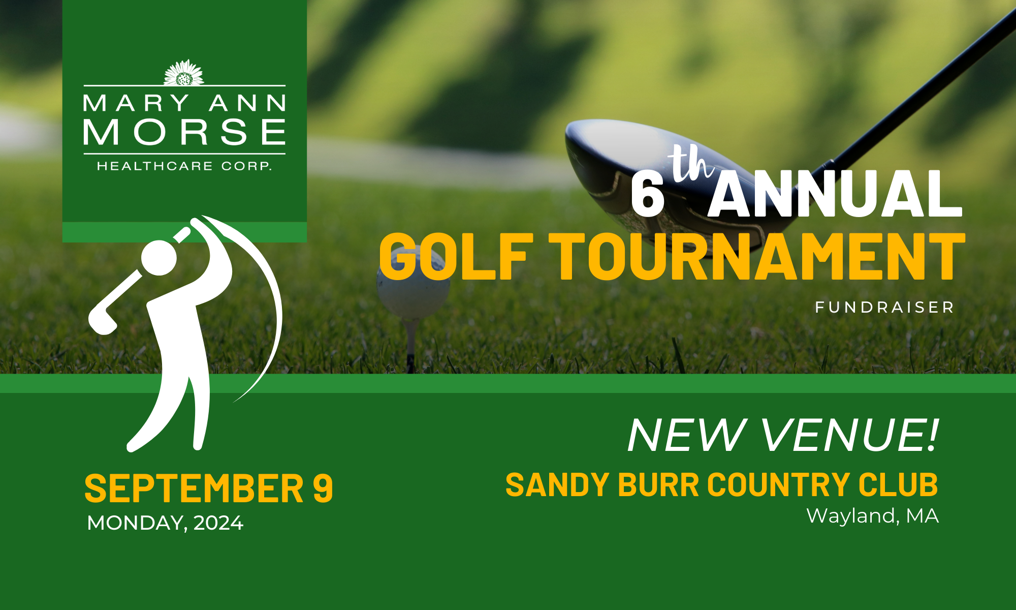 Mary Ann Morse Healthcare Corp. 6th Annual Golf Tournament background image