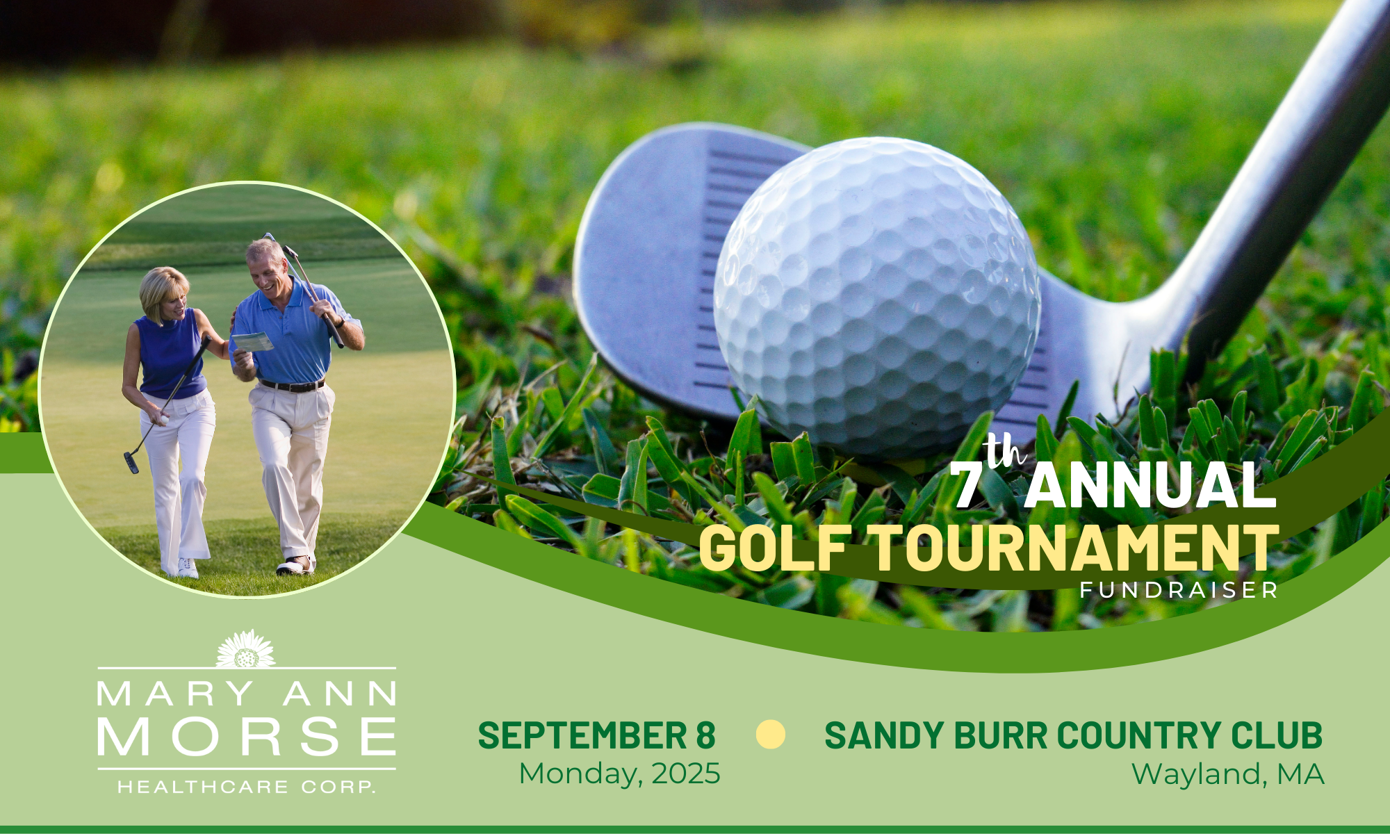 Mary Ann Morse Healthcare Corp. 7th Annual Golf Tournament background image