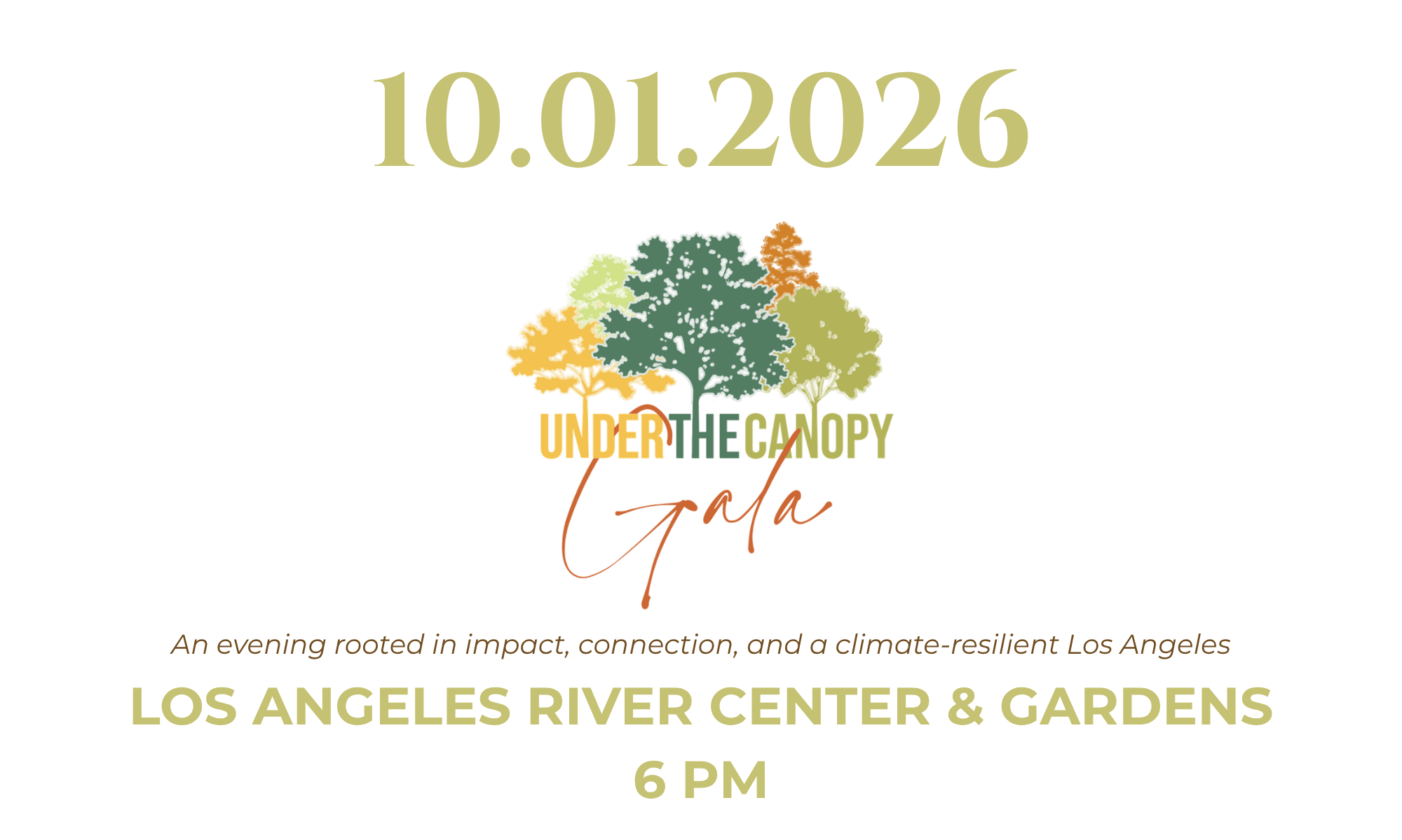 2026 Under the Canopy Gala background image