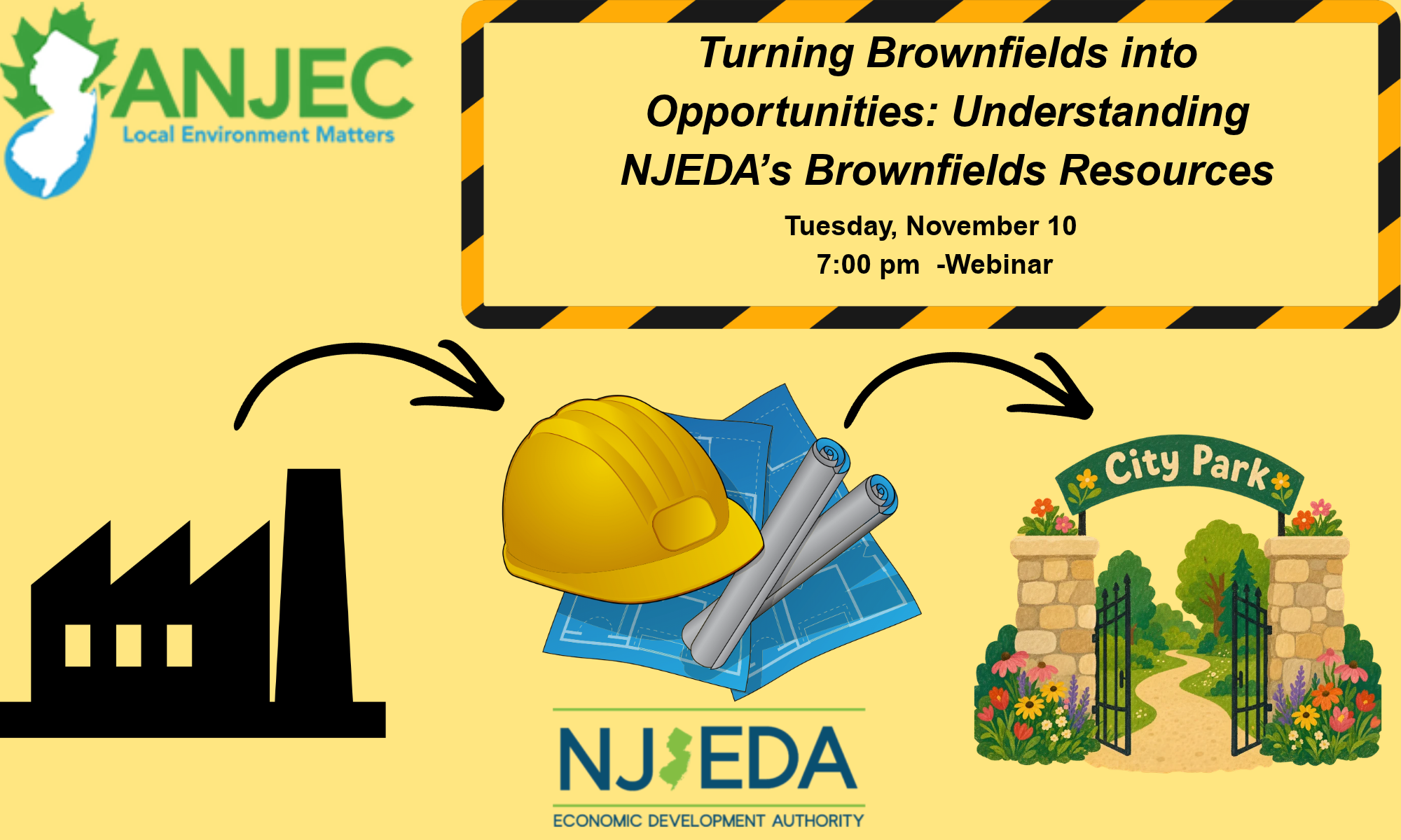 Turning Brownfields into Opportunities: Understanding NJEDA’s Brownfields Resources background image