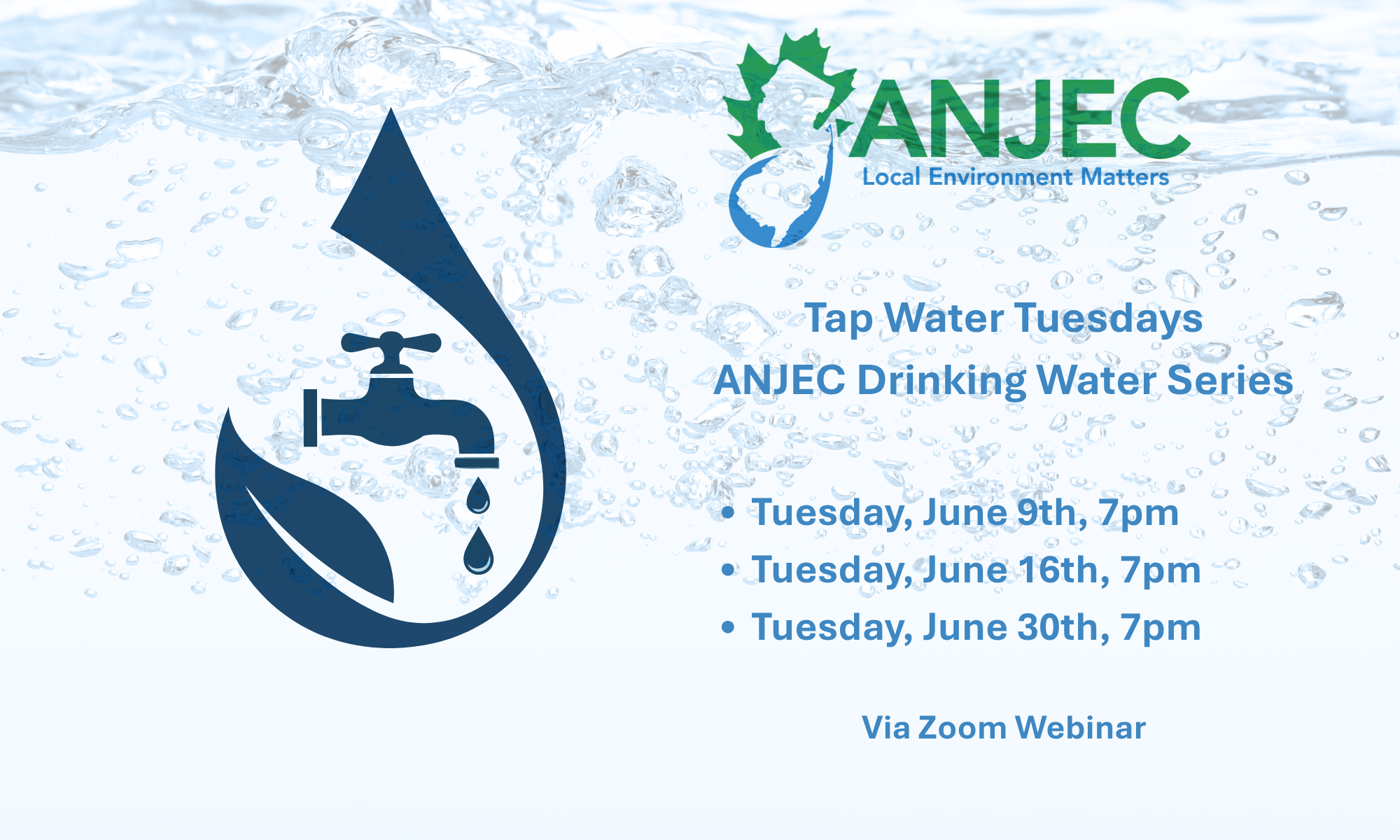 Drinking Water Series, June 2026 background image