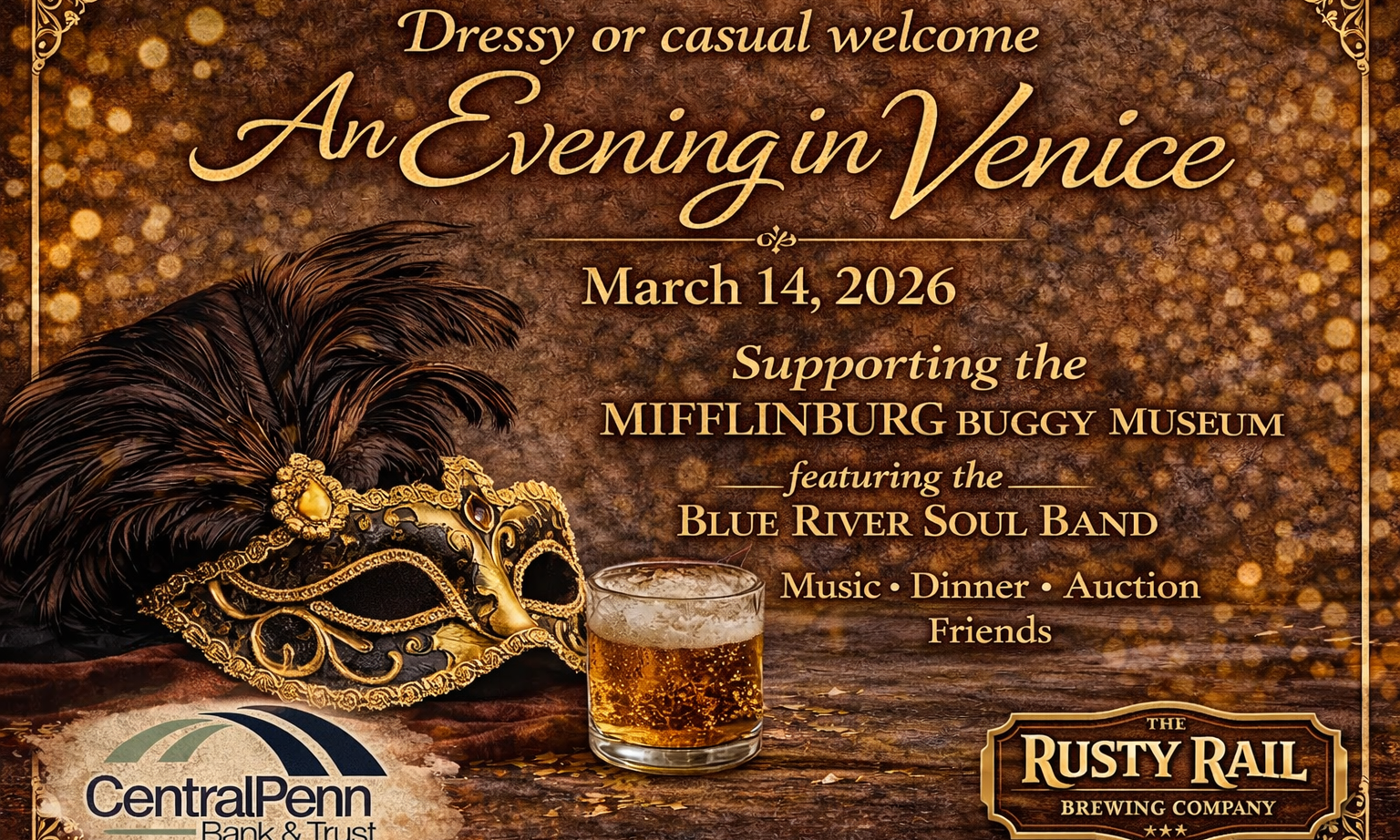 An Evening in Venice – Buggy Museum Fundraiser! background image