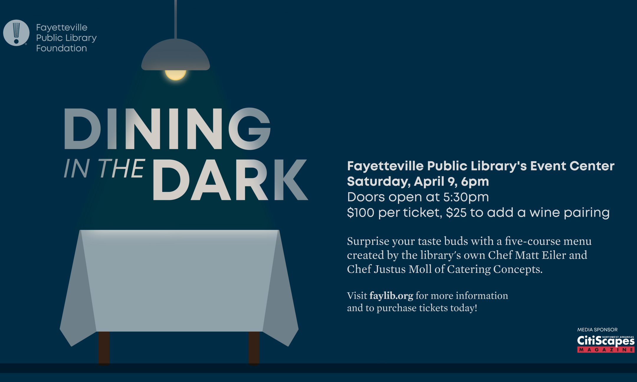 Dining in the Dark background image