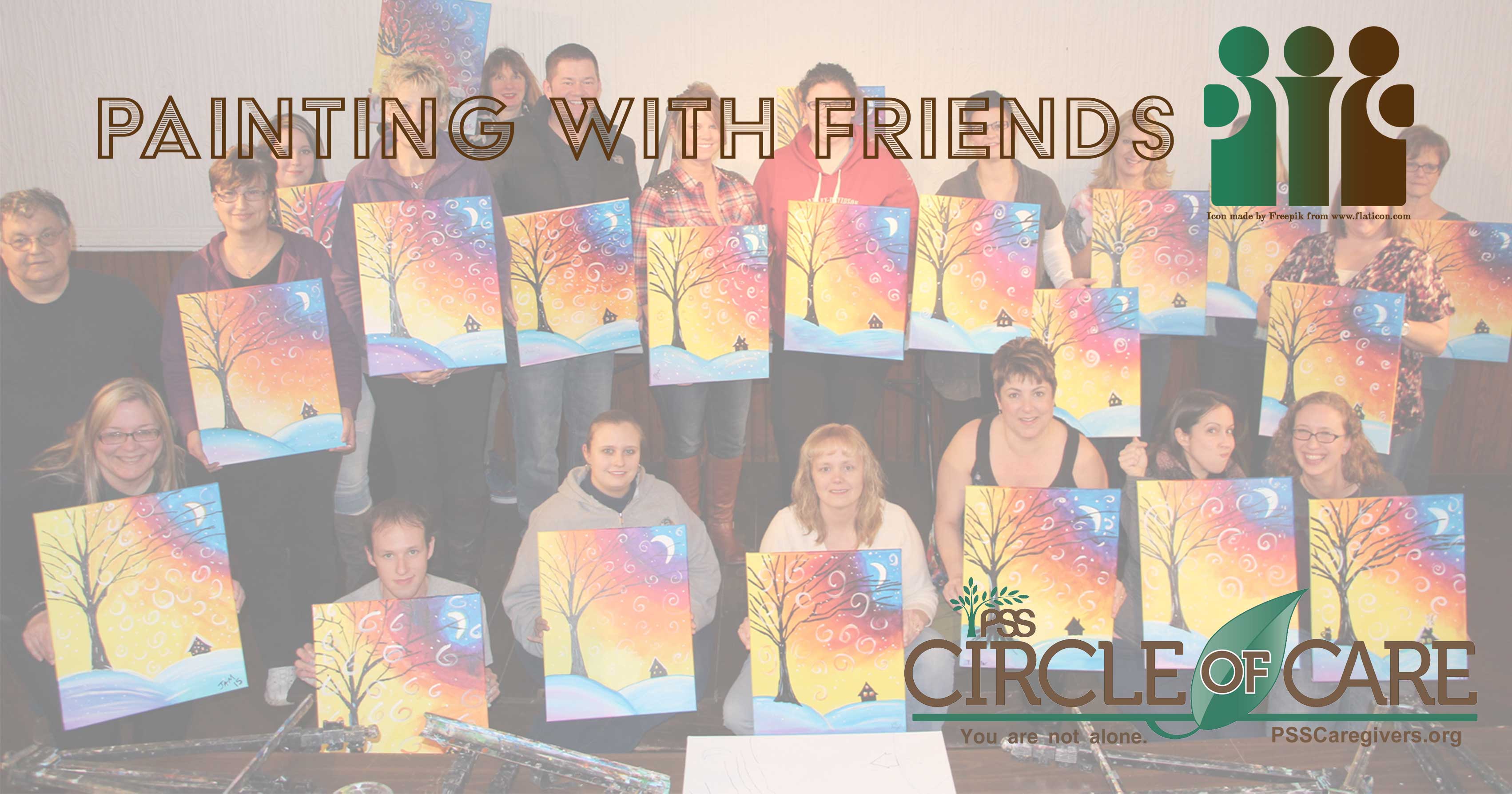 Painting with Friends November 1, 2019 by PSS