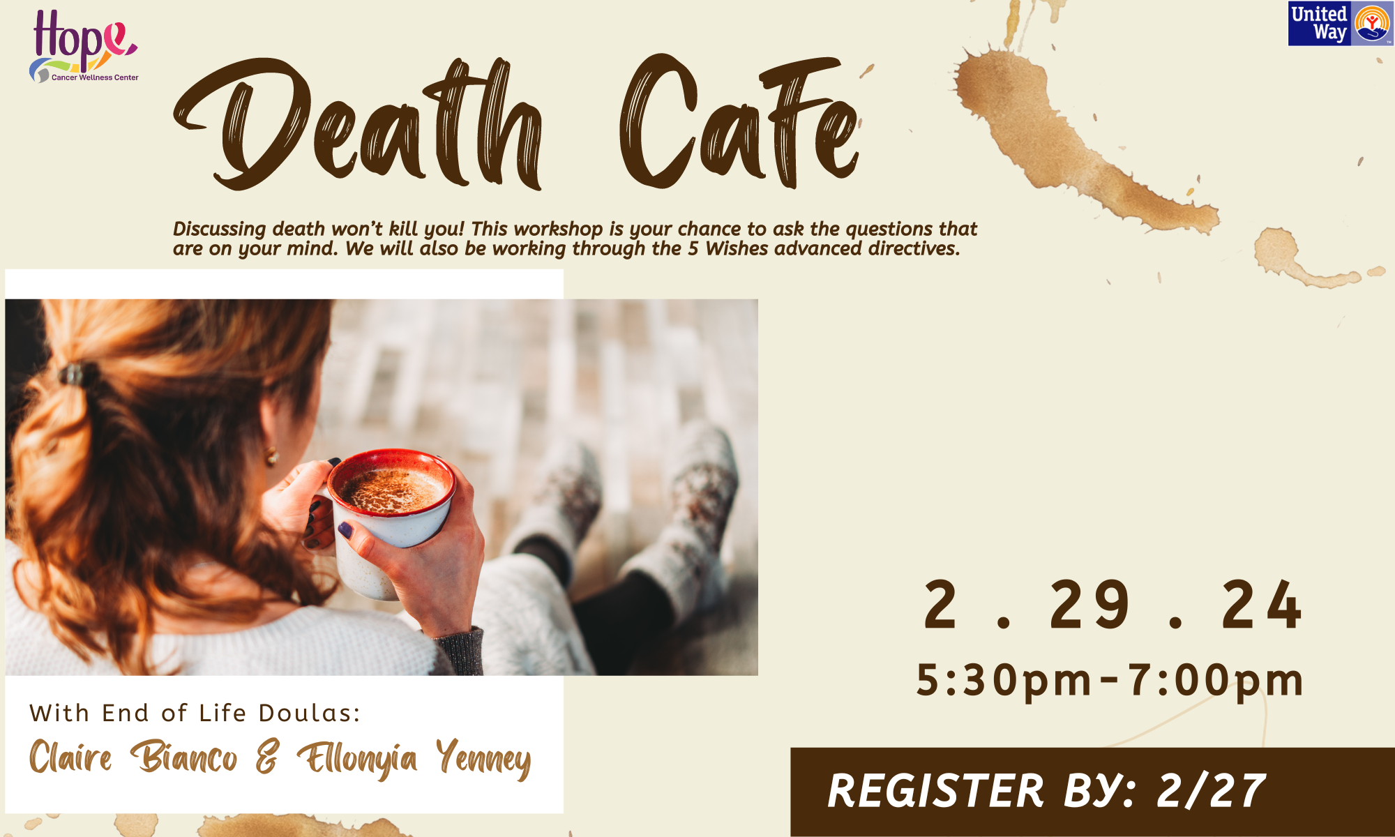 Death Cafe (Intro to 5 Wishes) background image