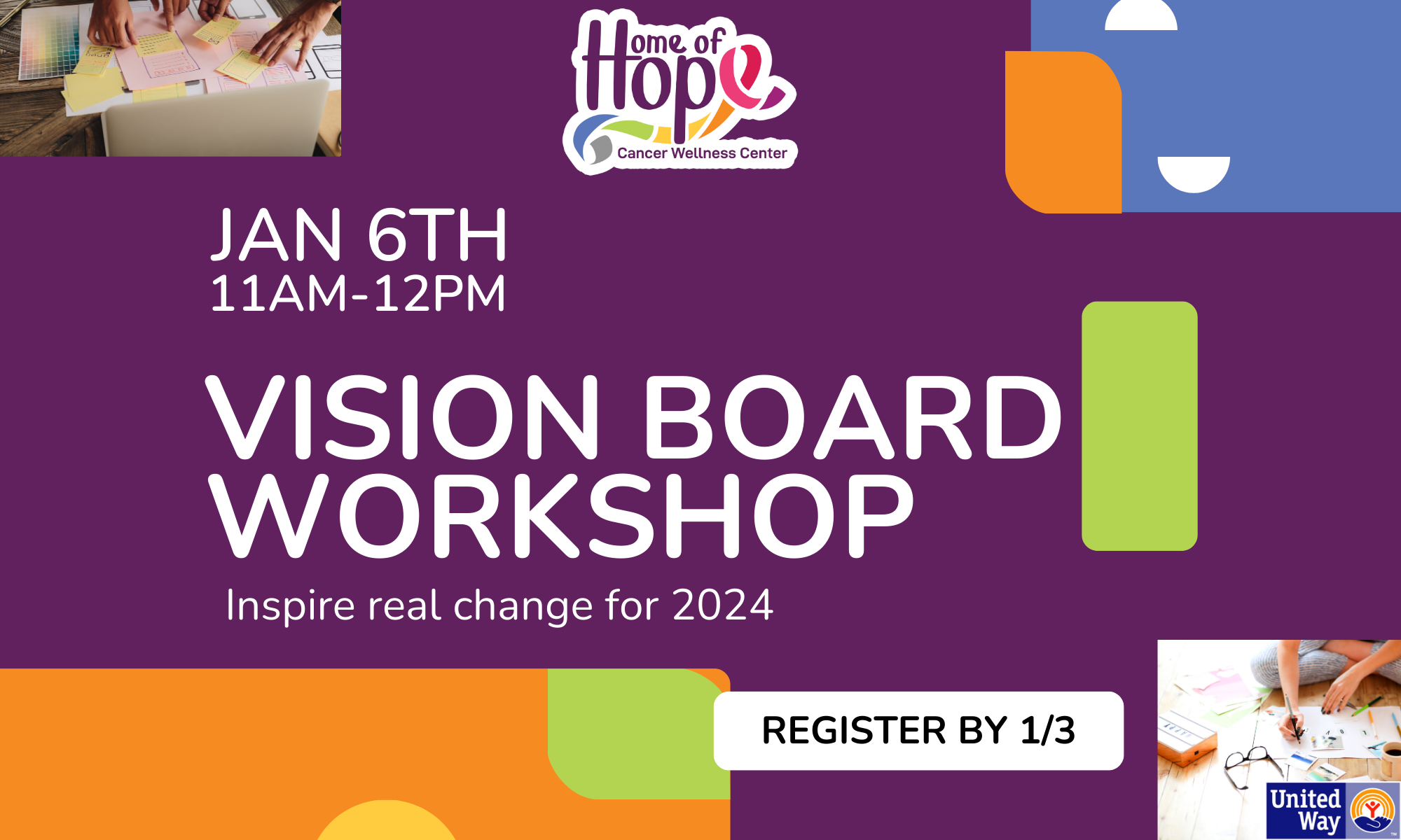 Vision Board Workshop background image