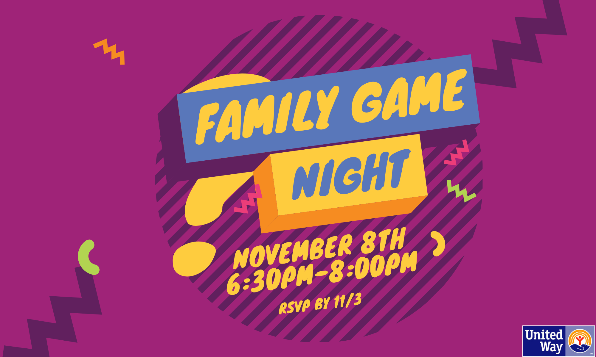 Family Game Night background image