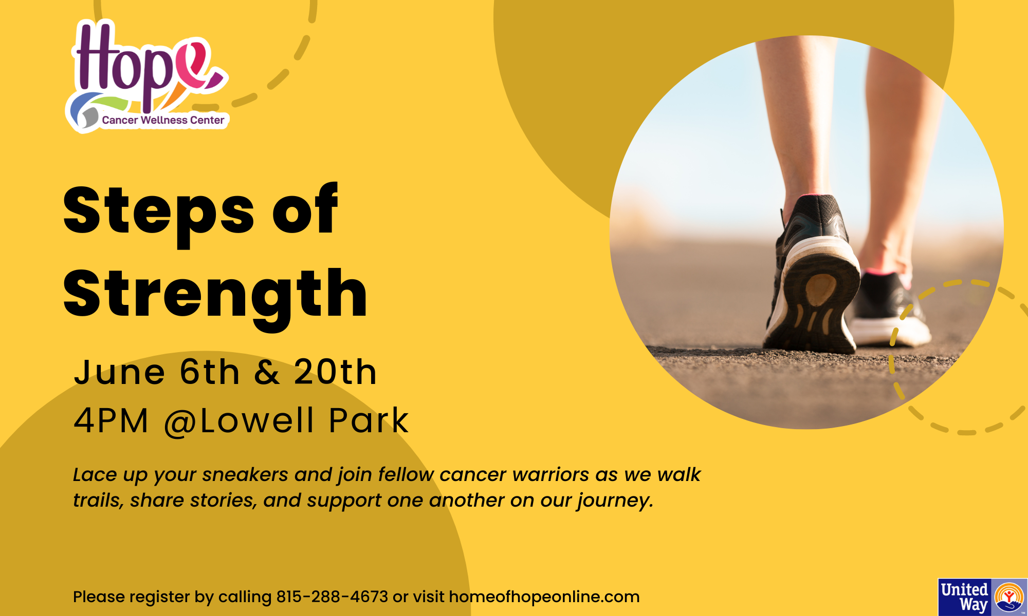 Steps of Strength (June 20th) background image