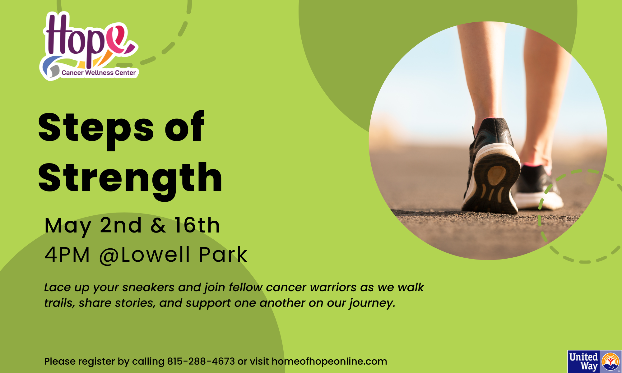 Steps of Strength (May 2nd) background image