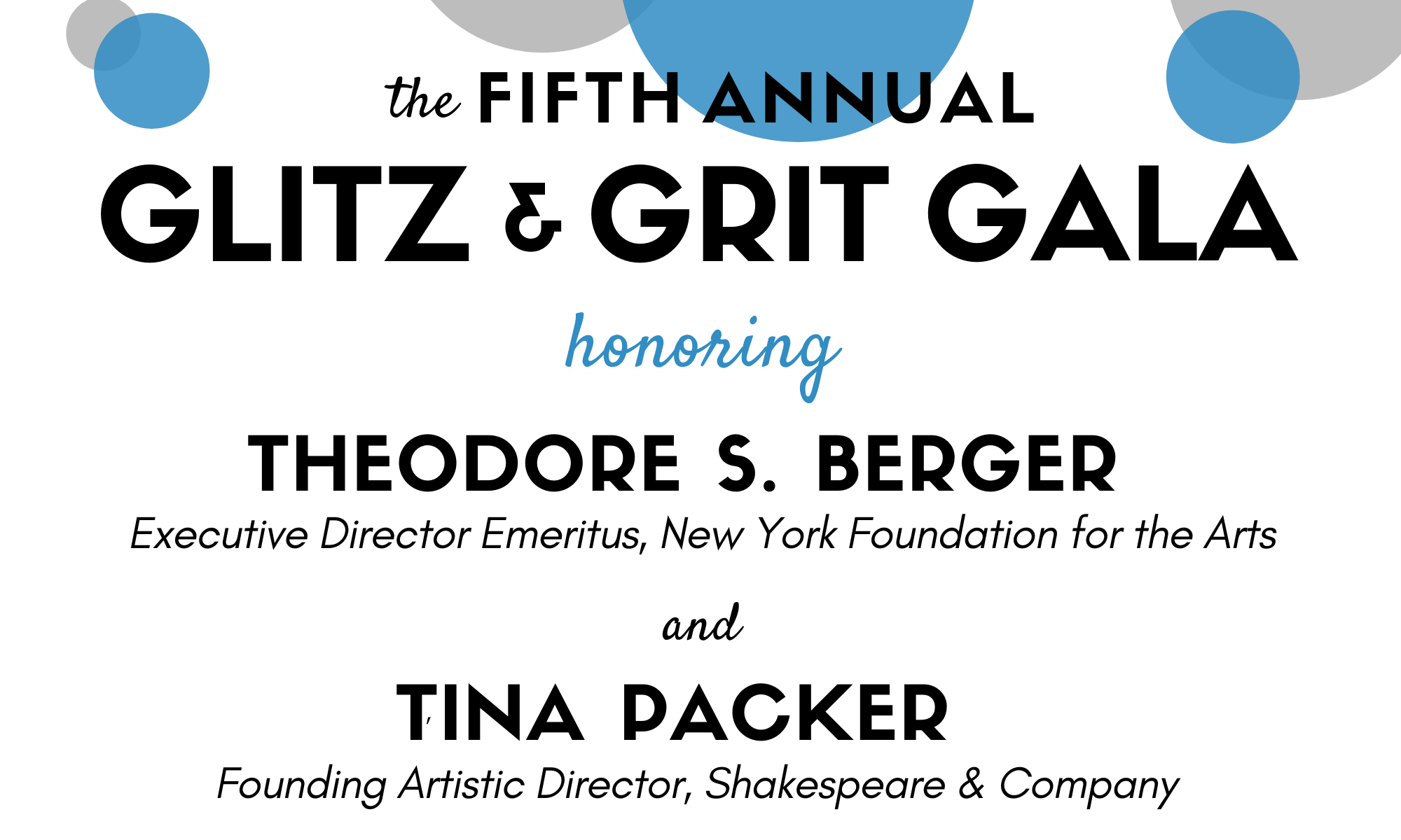 2021 Glitz & Grit Gala - Artist Tickets background image