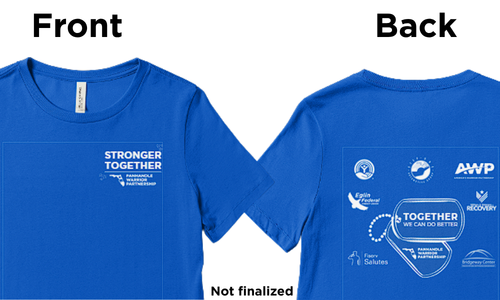 PWP Resource Fair and Stand Down T-shirts background image
