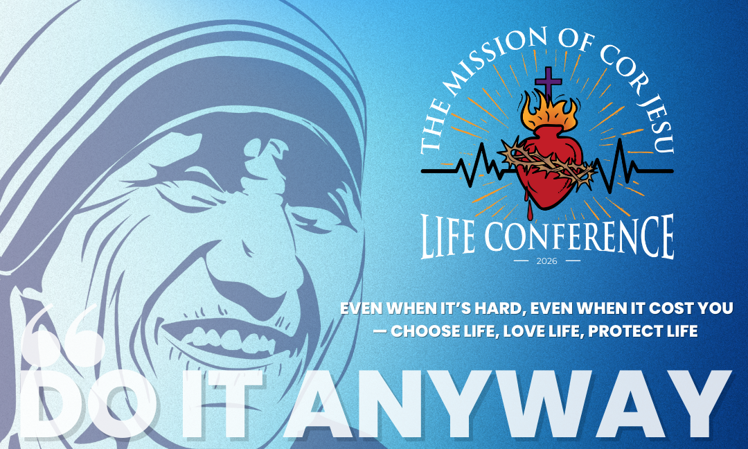 Mission of Cor Jesu Life Conference 2026 background image