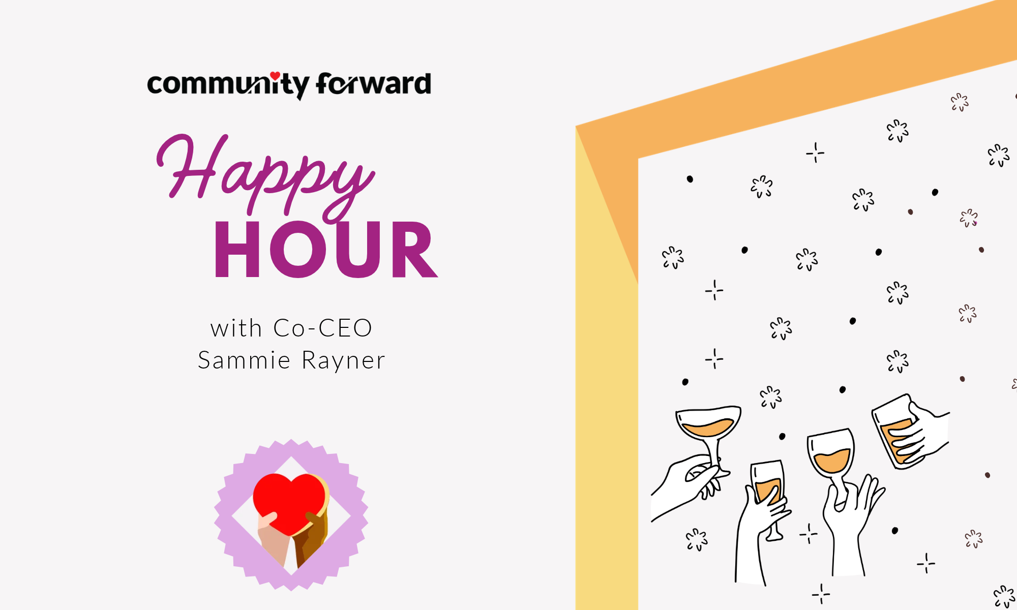 Happy Hour w/ Co-CEO on October 22, 2026 background image