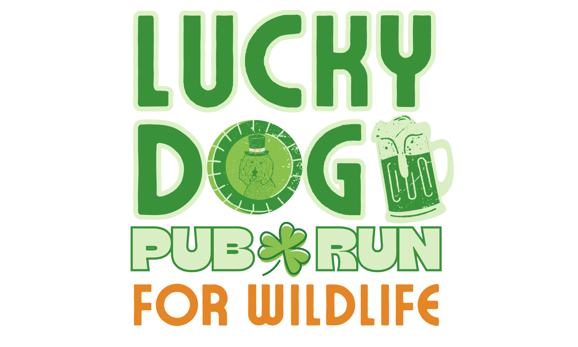 Lucky Dog Pub Run for  Wildlife background image