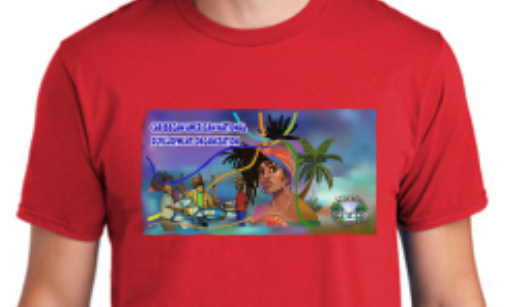 Red T-Shirt - CANDO background image