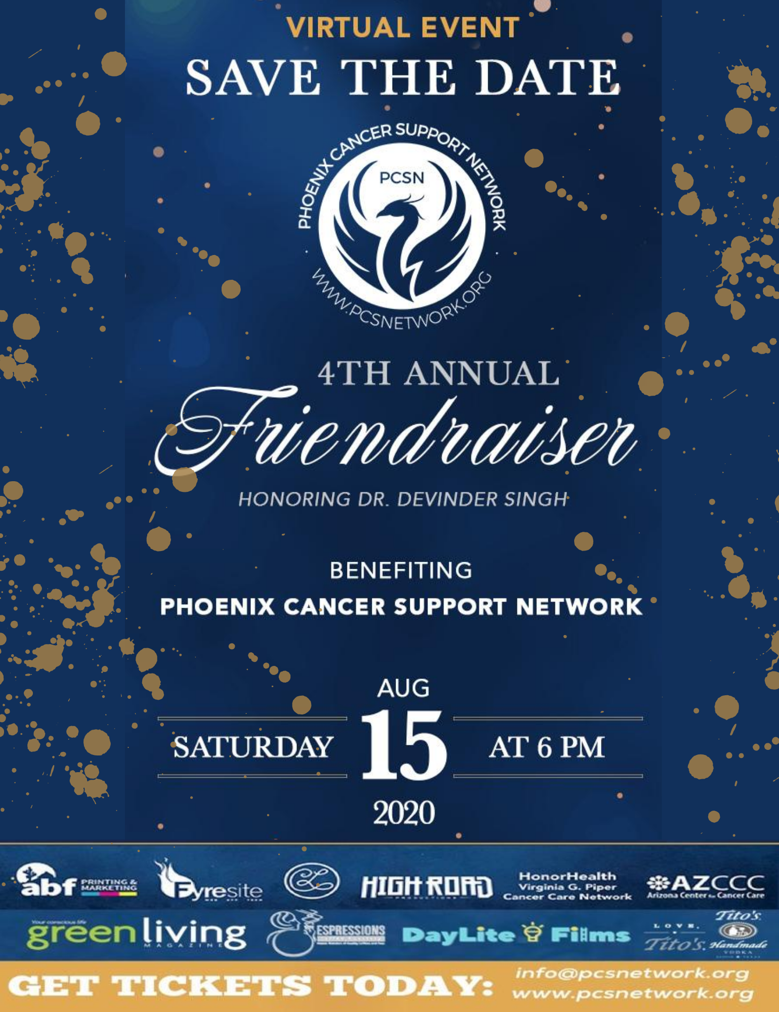 Phoenix Cancer Support Network (PCSN) logo