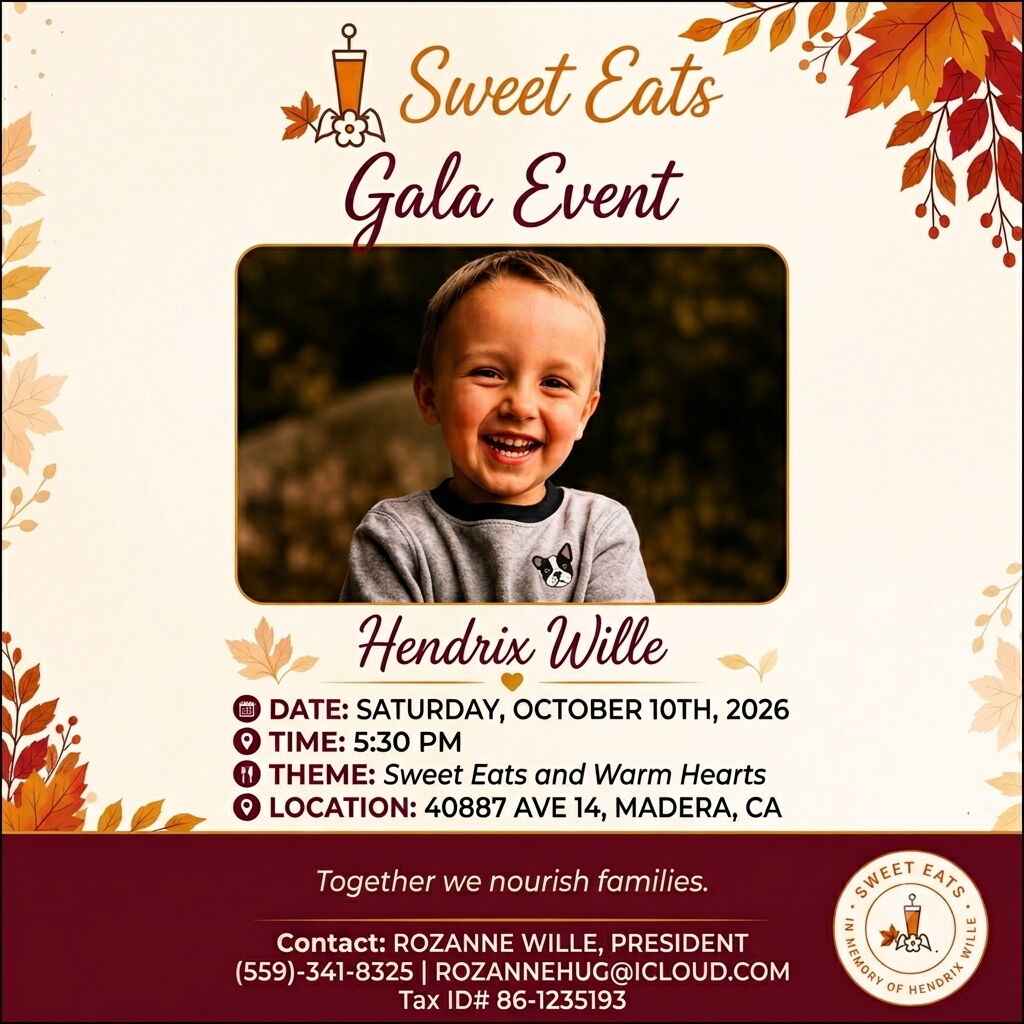 Sweet Eats Program In Memory of Hendrix Wille, Inc logo
