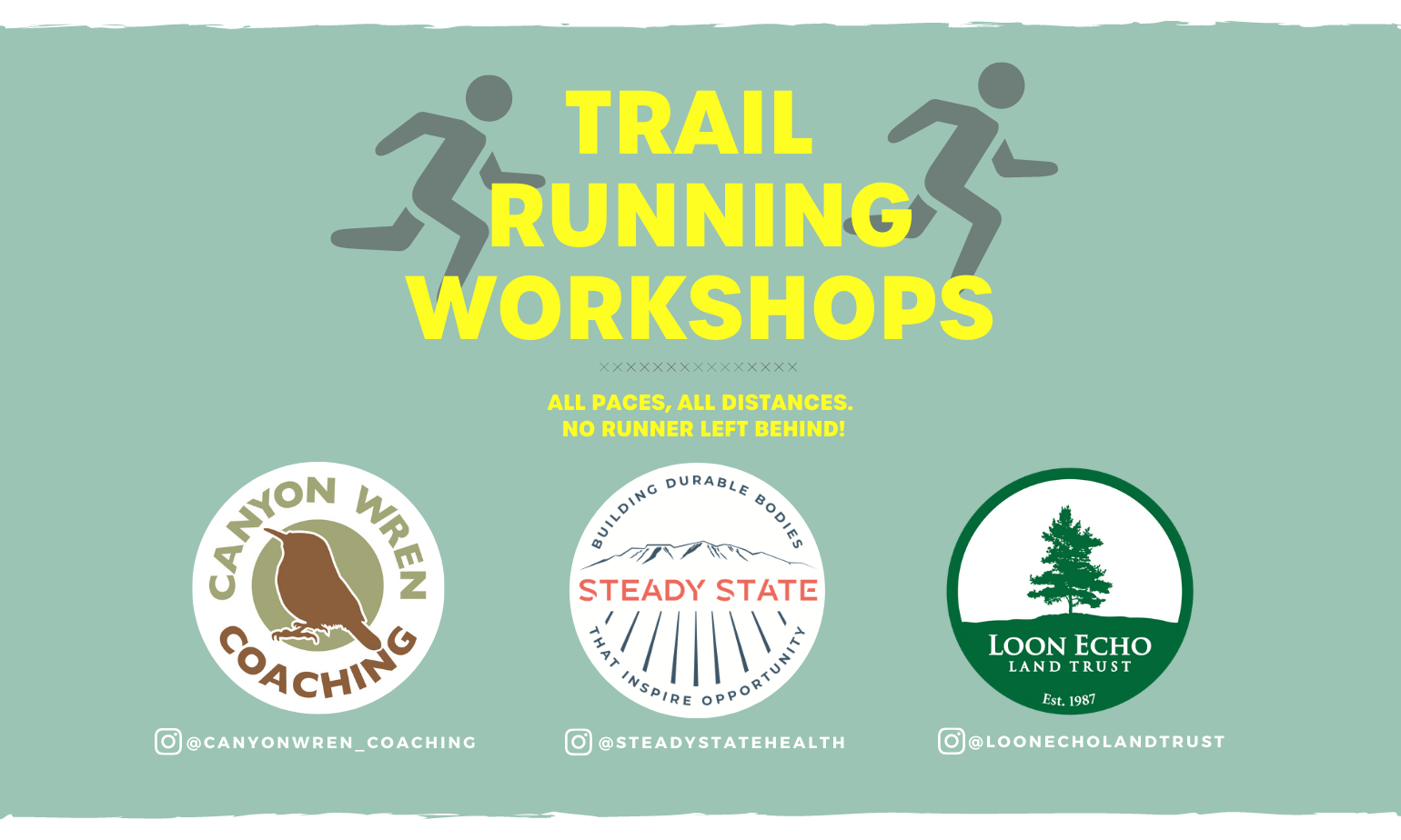 Trail Running Workshops 2022 background image