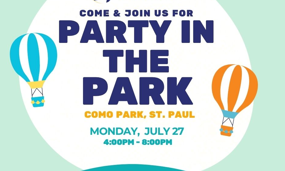 2026 Party in the Park Event background image