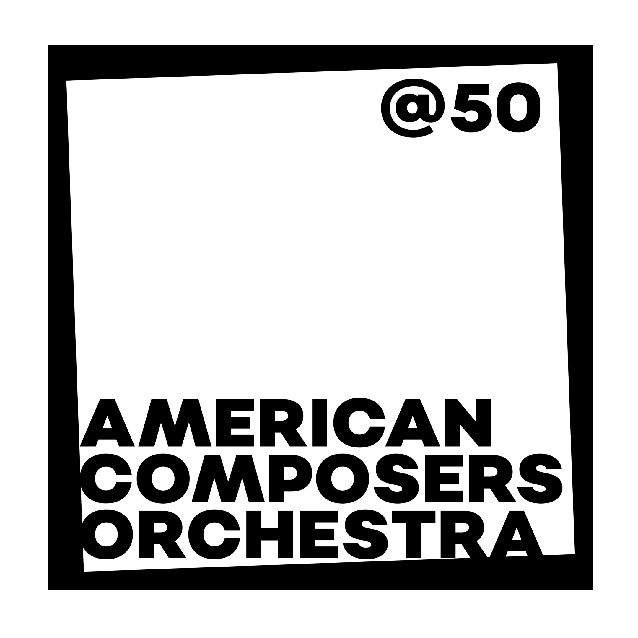 American Composers Orchestra logo