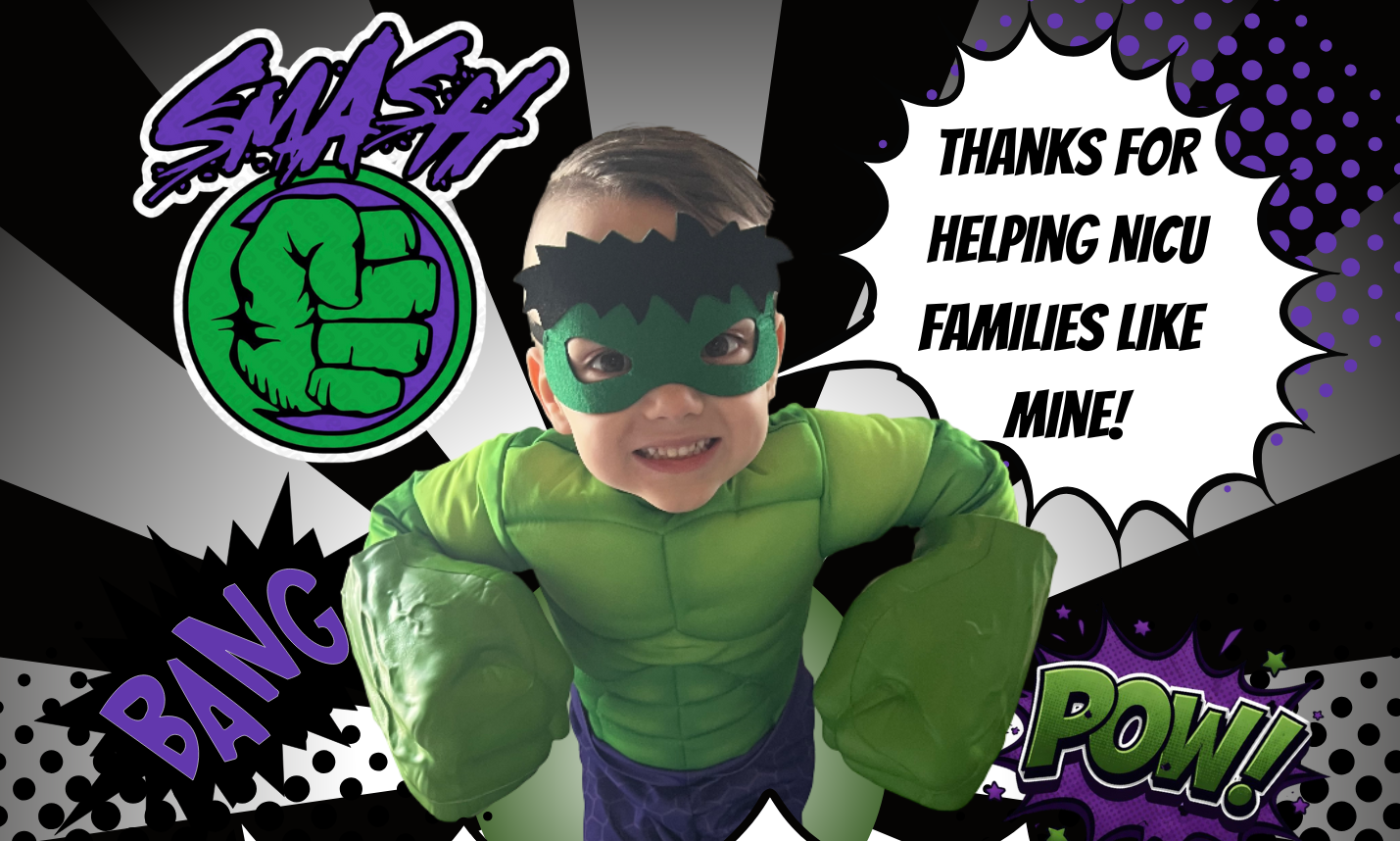 3rd Annual Ash Bash with The Superhero Project background image