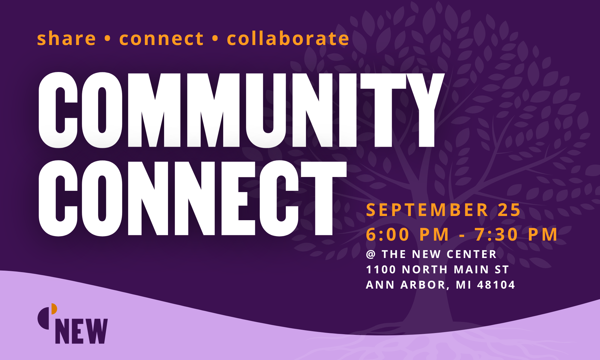 Community Connect @ NEW background image