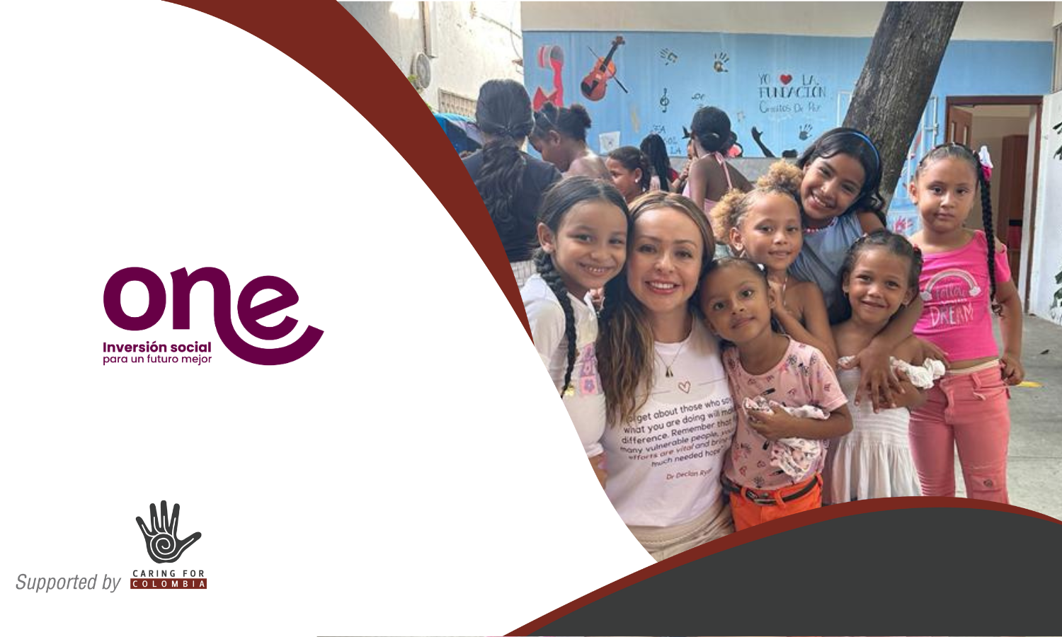 Donate Now | One Inversión Social by Caring for Colombia Foundation