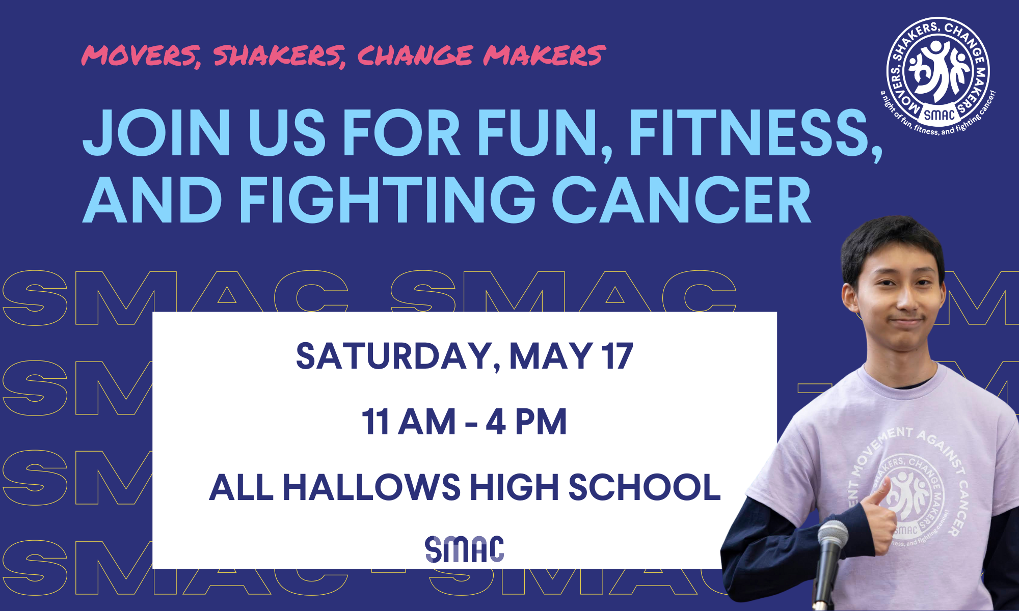 All Hallows Movers, Shakers, Change Makers 2025  background image