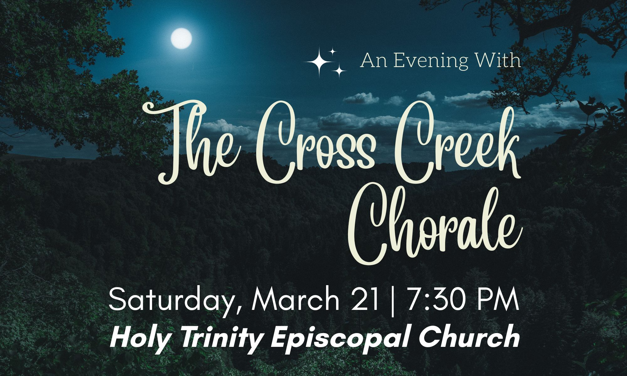 An Evening with the Cross Creek Chorale background image