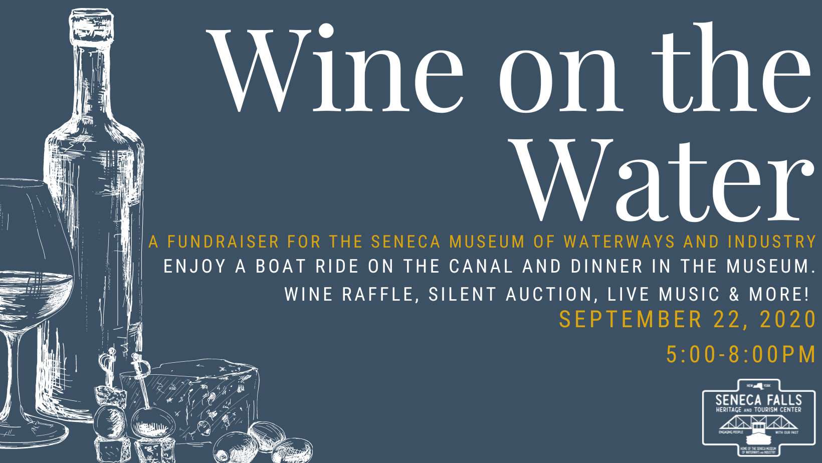 Wine on the Water by Seneca Museum of Waterways and Industry