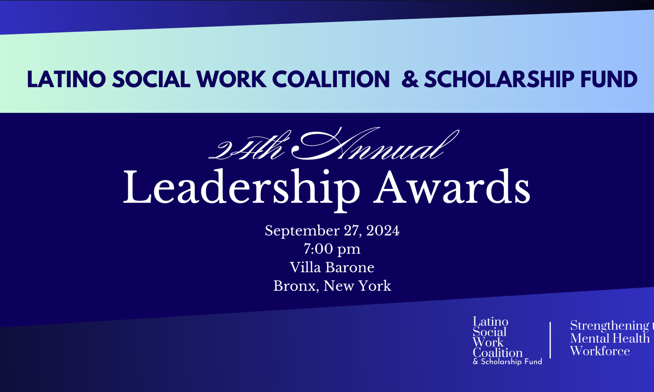 24th Annual Leadership Awards Gala background image