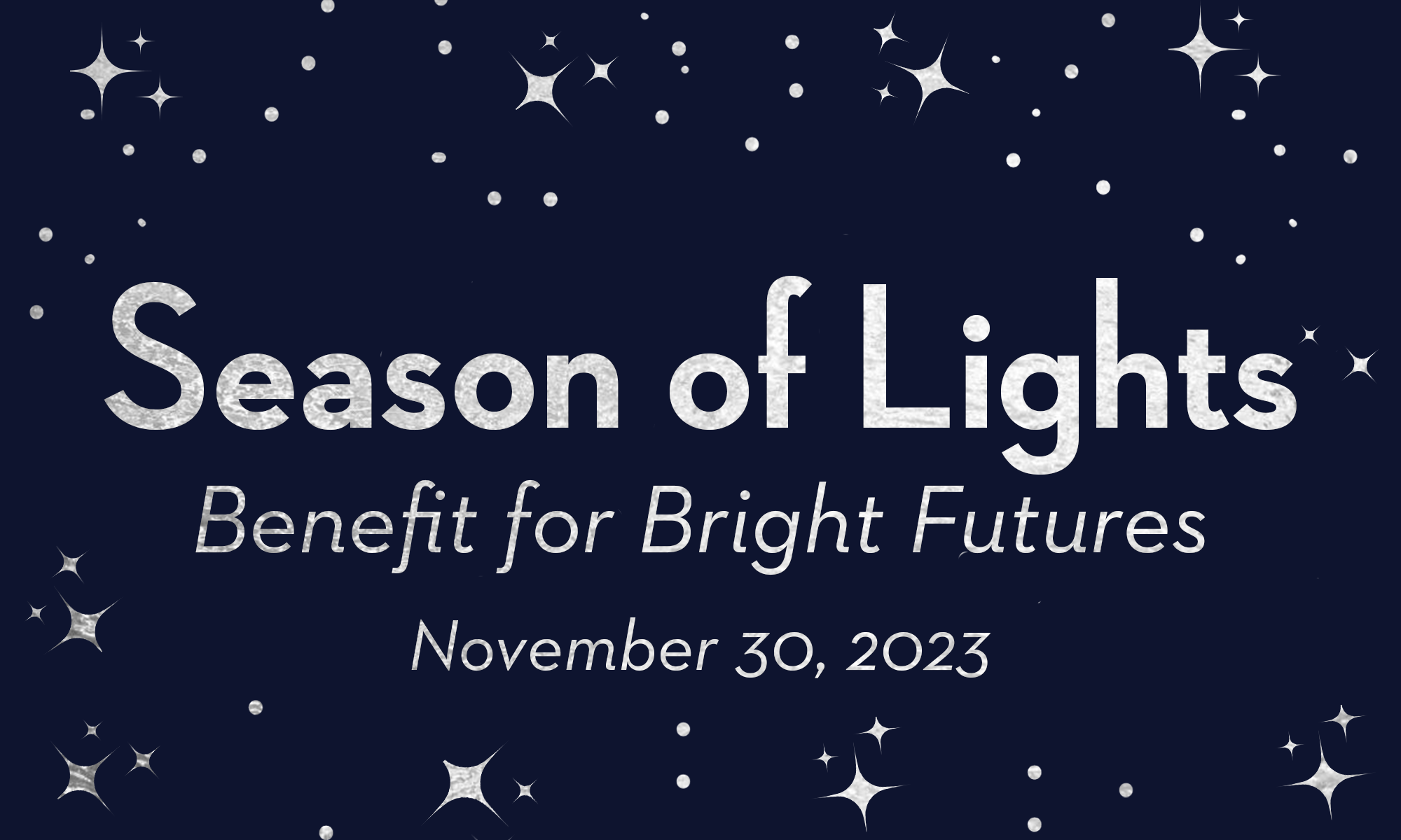 Season of Lights Benefit for Bright Futures by Midori & Friends