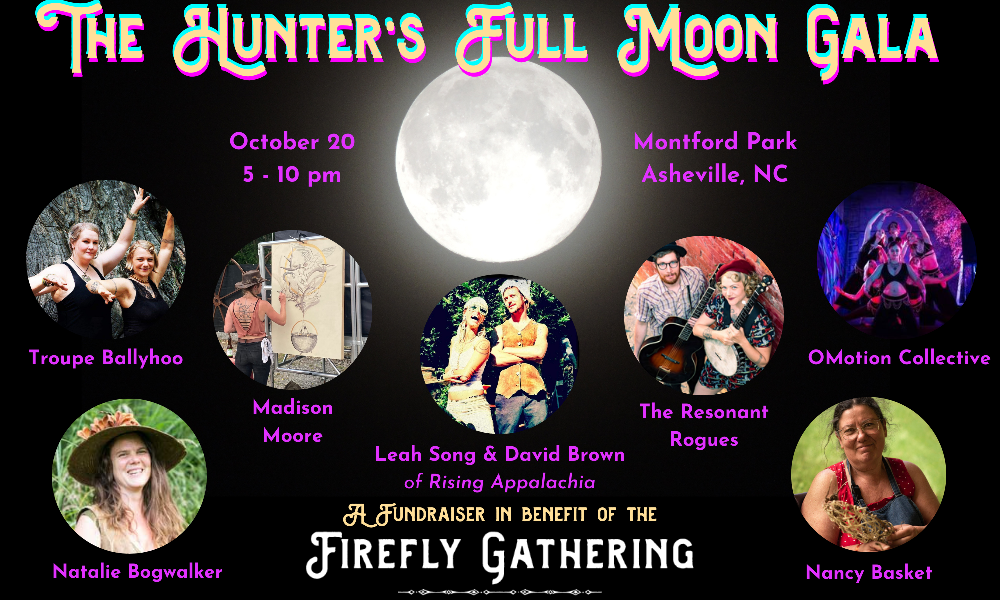 The Hunter's Full Moon Gala  background image