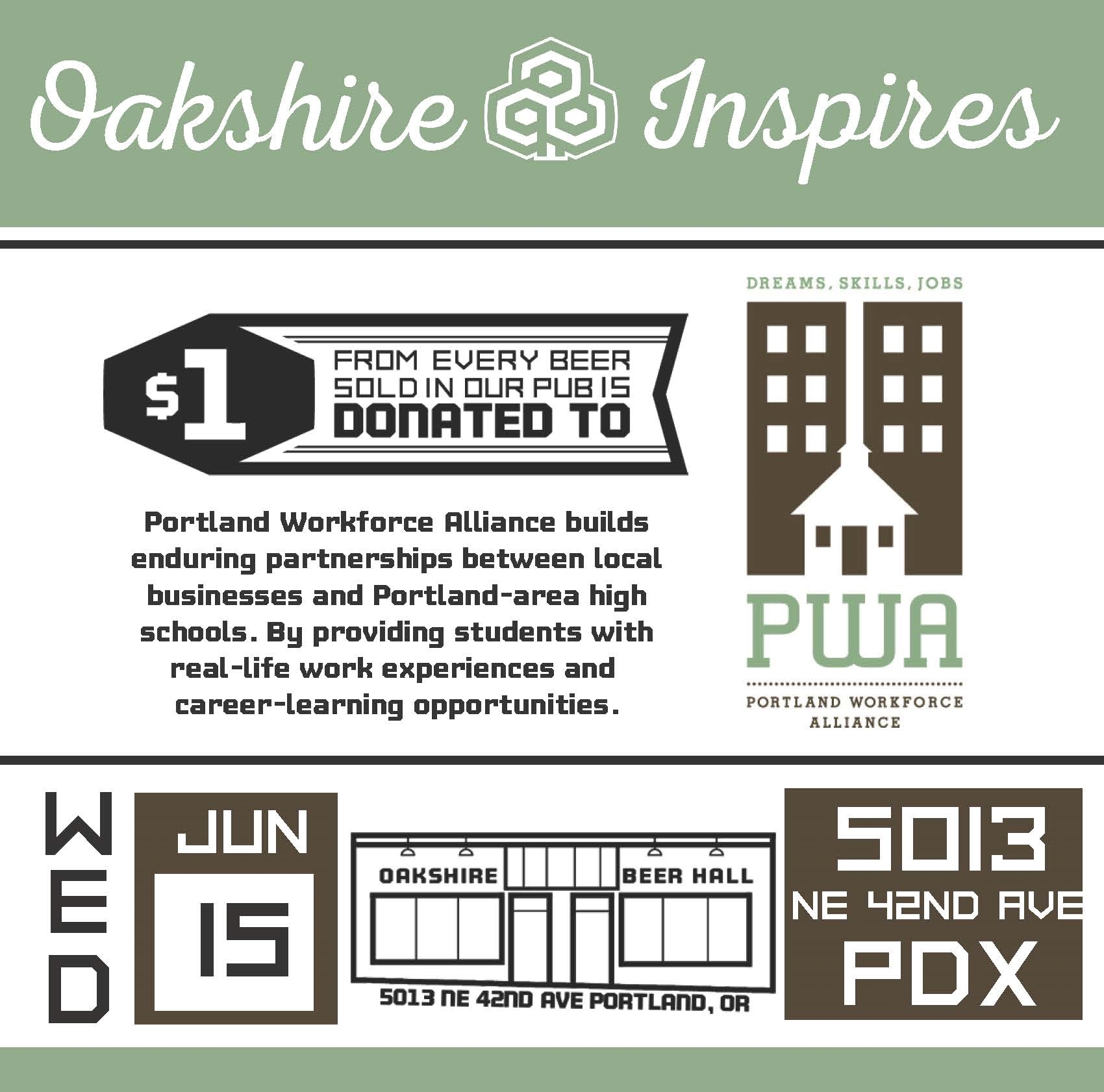 Oakshire Inspires PWA End Of Year Celebration By Portland Workforce 