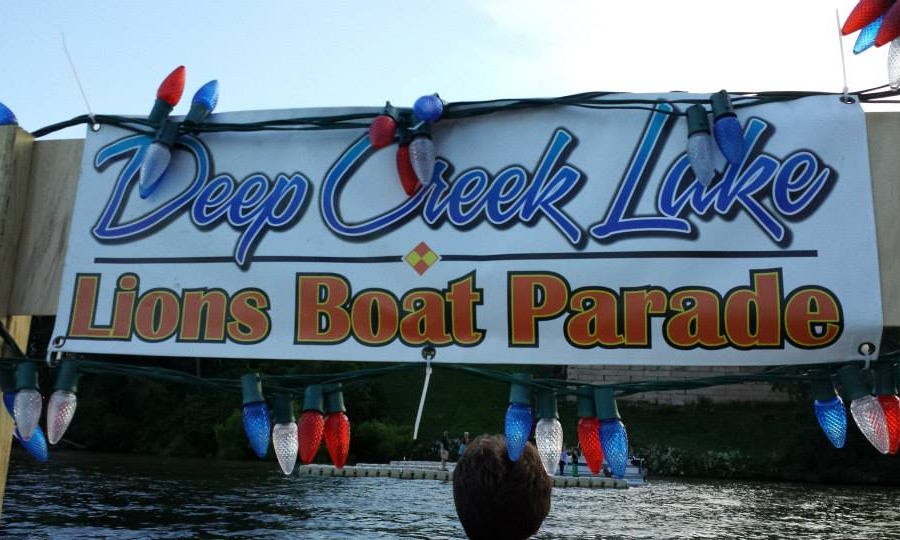 Boat Parade at Deep Creek Lake background image