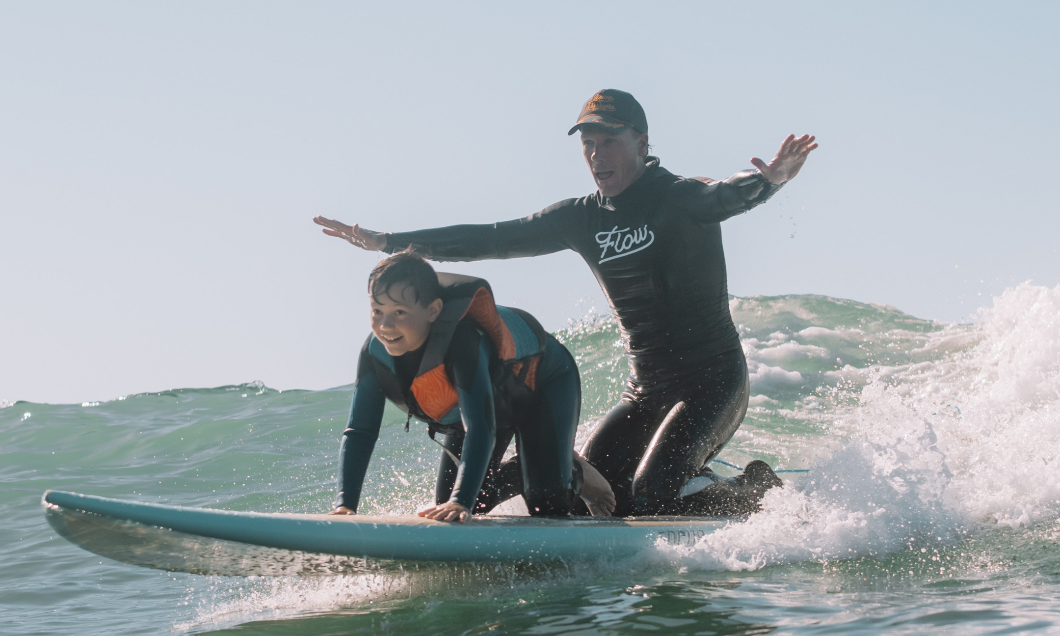 FLOW SURF ACADEMY - MONTAUK NY FUNDRAISER background image