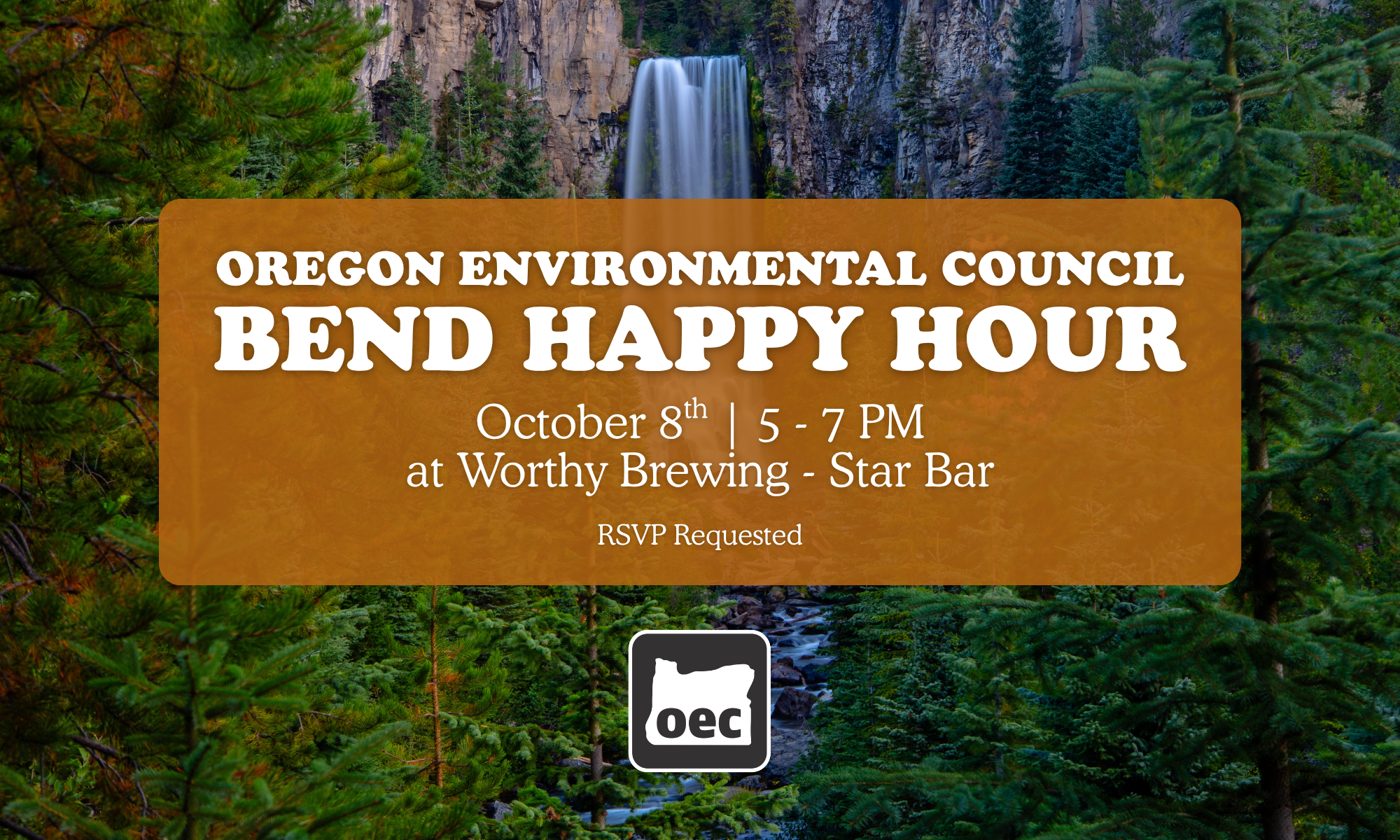 OEC Bend Happy Hour background image