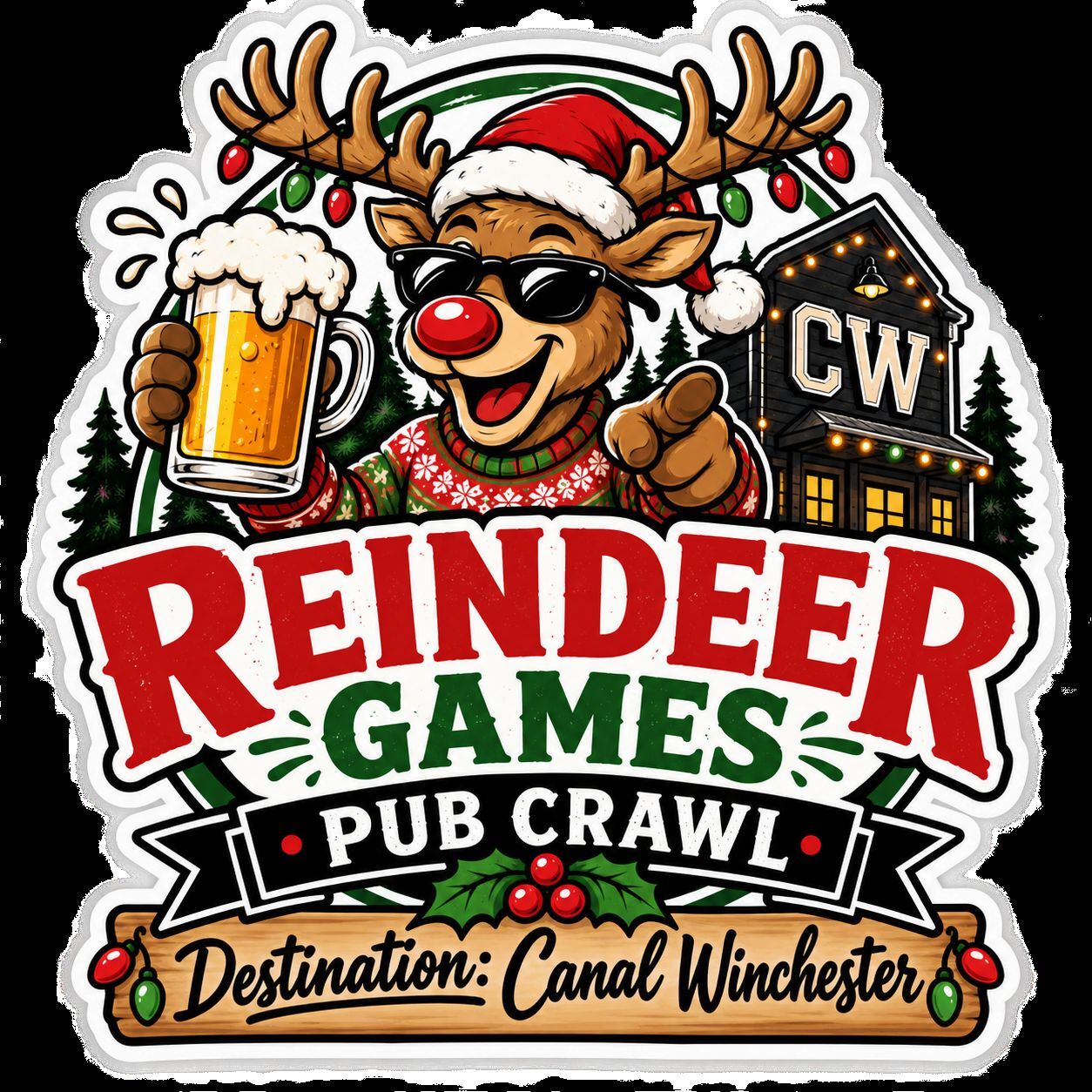 Destination: Canal Winchester logo