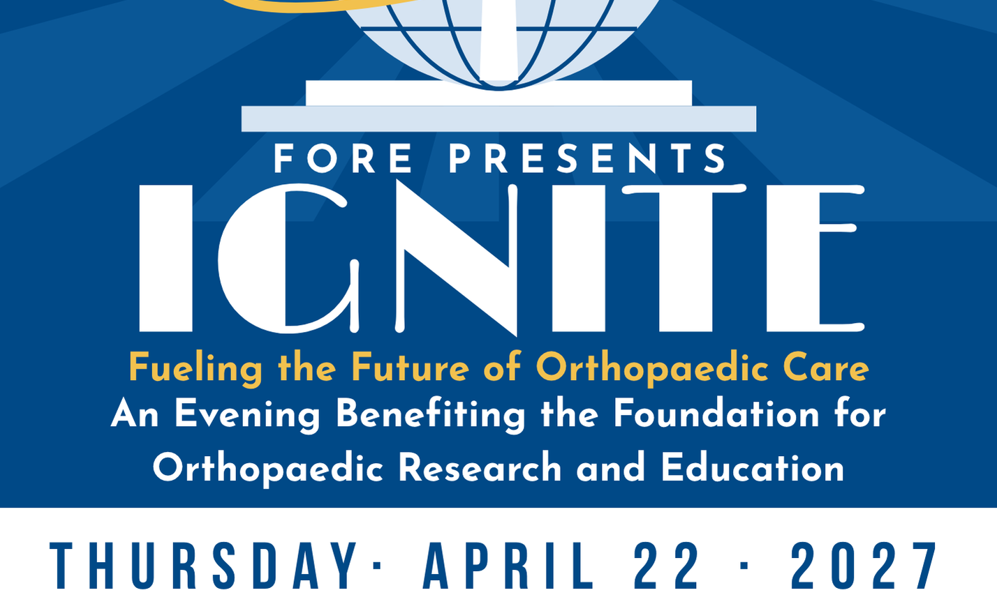 IGNITE: Fueling the Future of Orthopaedic Care background image