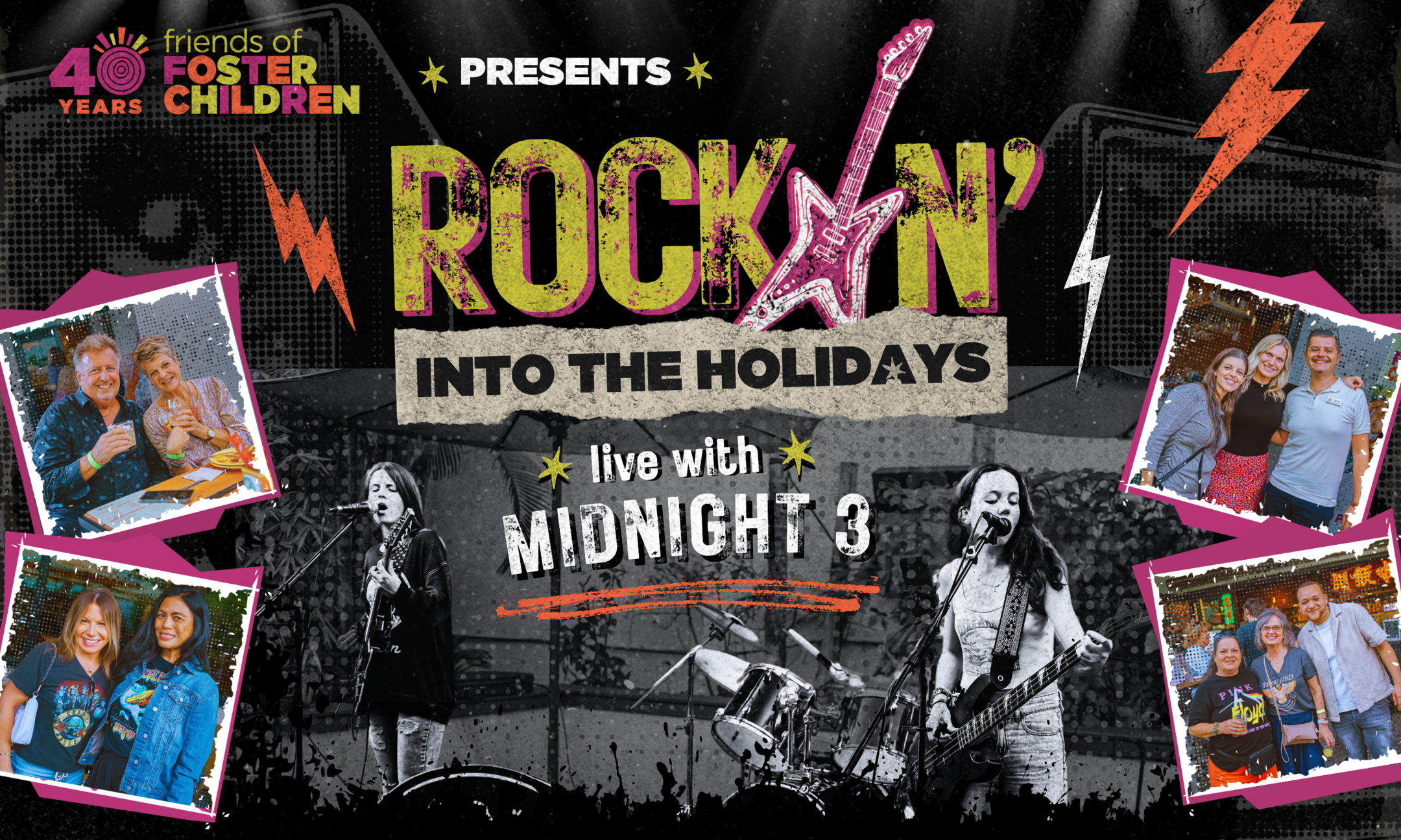 Rockin into the Holidays - 2026 background image