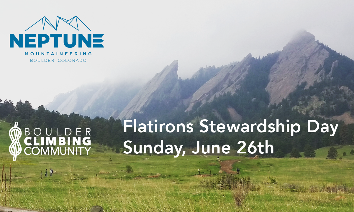 Neptune Mountaineering Trail & Crag Clean Up by Boulder Climbing Community