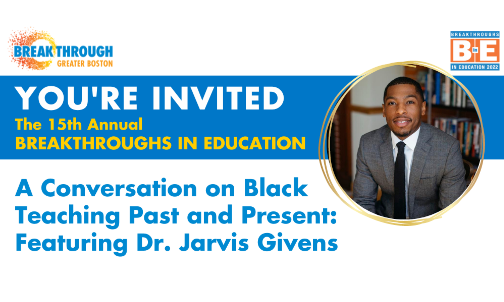 A Conversation on Black Teaching Past and Present Featuring Dr. Jarvis