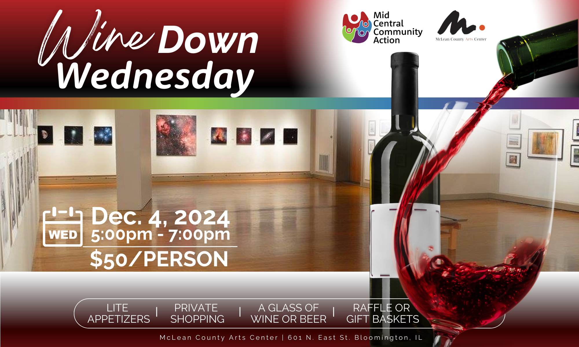 2nd Annual Wine Down Wednesday background image