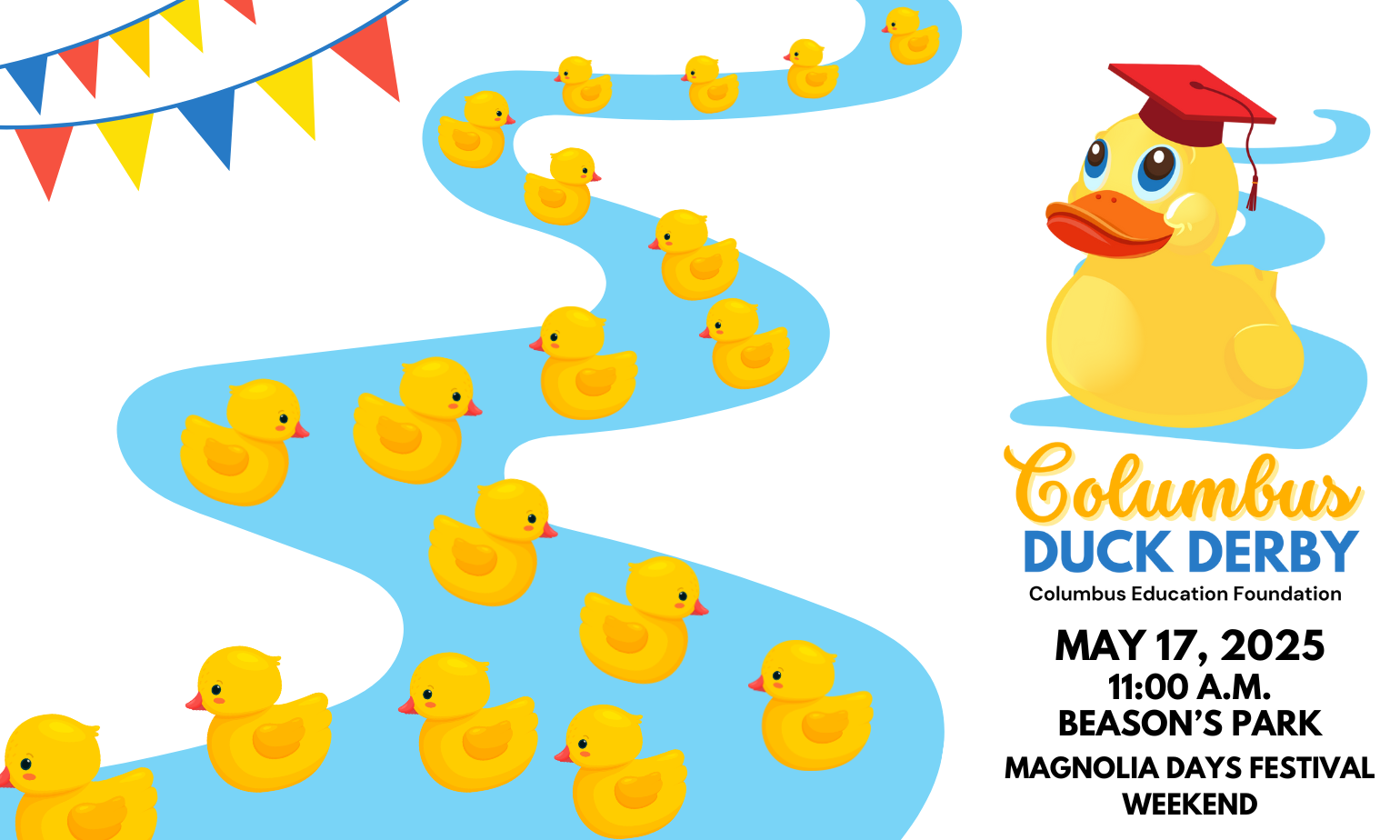 2025 Columbus Duck Derby background image