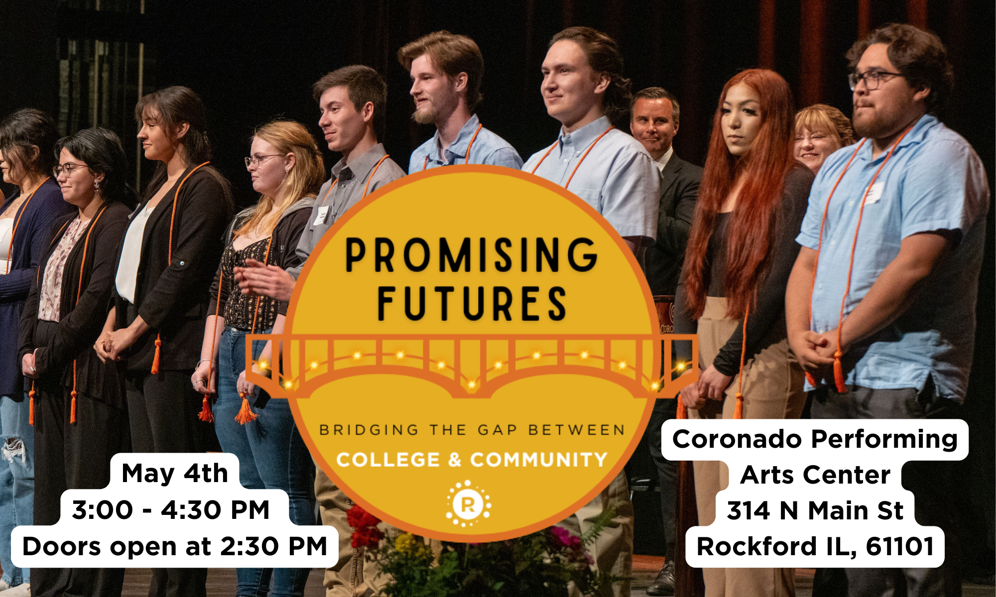 Rockford Promise presents Promising Futures: Bridging the gap between College and Community background image