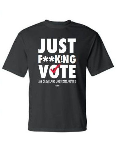 Just F**ck!ng Vote T-shirts background image