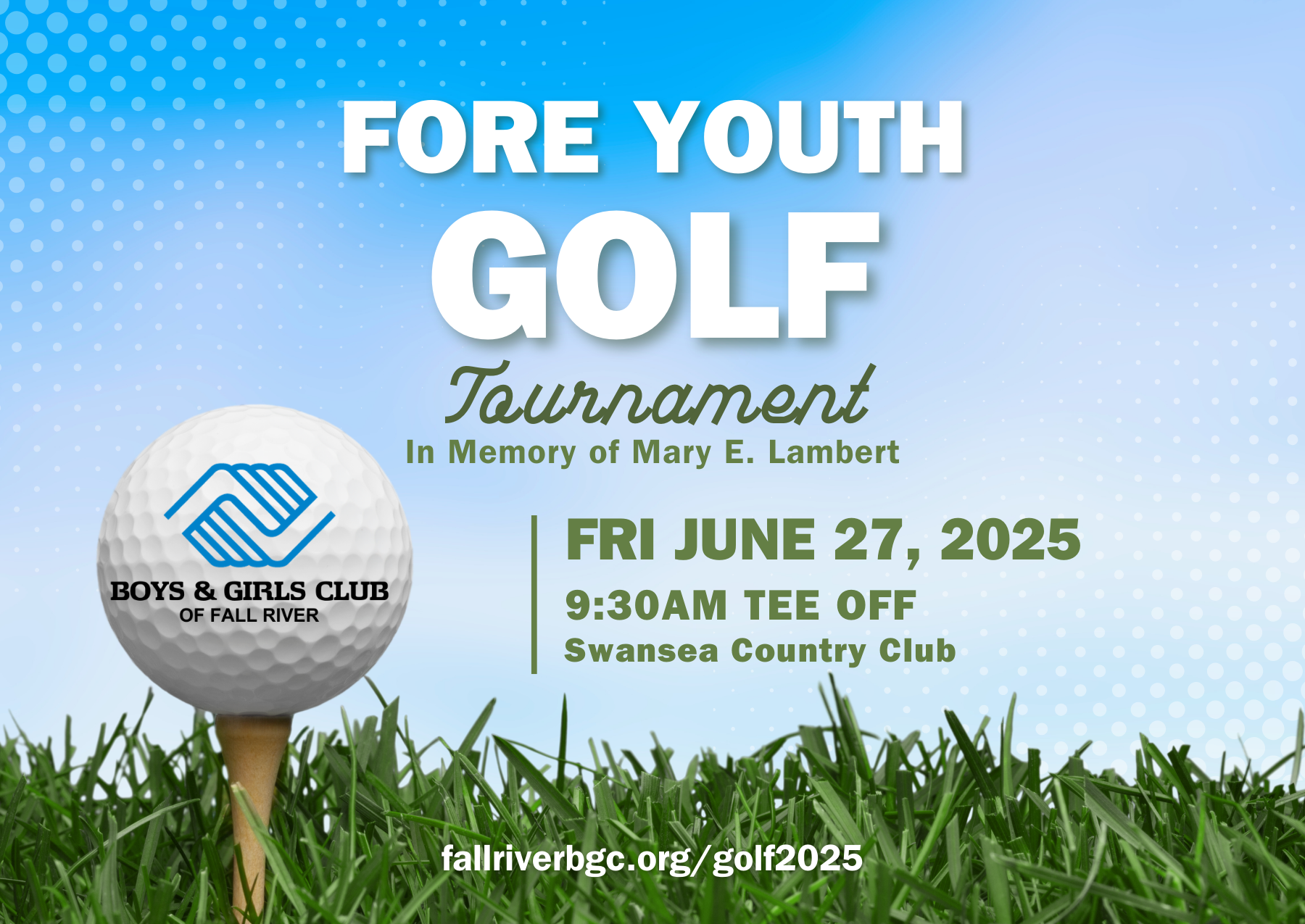 Boys & Girls Club of Fall River Golf Tournament 2025 at Swansea Country ...