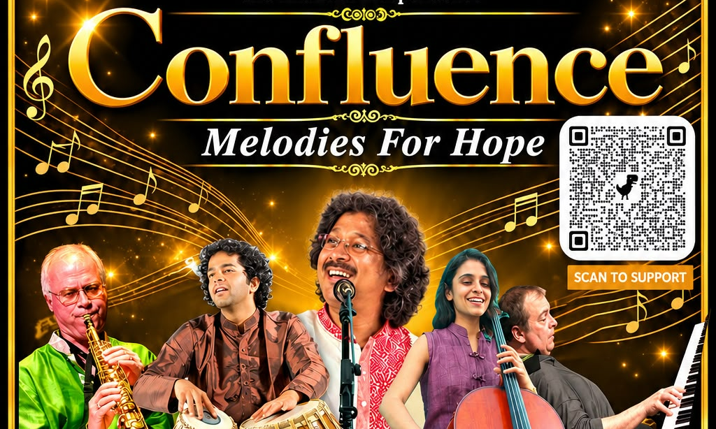 Confluence-Melodies For Hope background image